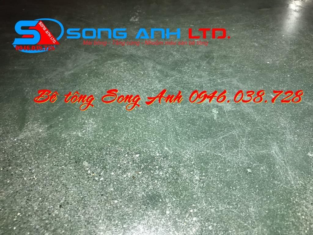 Sơn phủ màu sàn bê tông - Dịch vụ SONG ANH 0946.038.728 Đà Nẵng Huế Đánh bóng sàn bê tông Song Anh Đà Nẵng Phan thị Mỹ