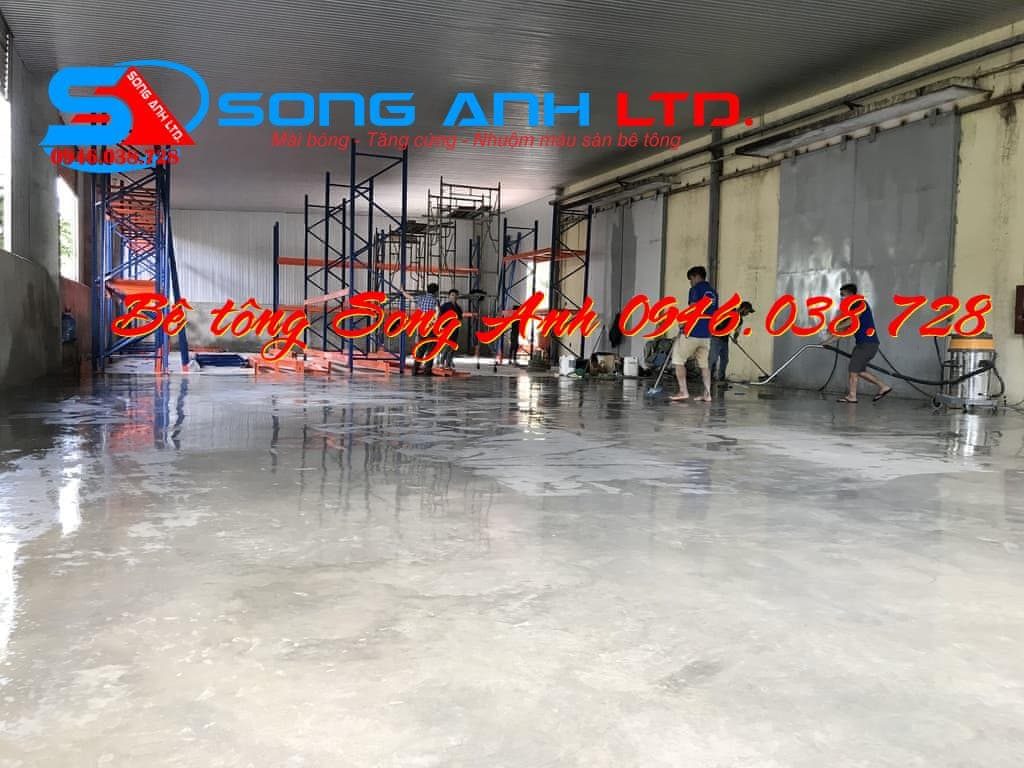 sàn bê tông màu - Dịch vụ SONG ANH 0946.038.728 Đà Nẵng Huế Công ty bê tông mài Song Anh Đà Nẵng Phan thị Mỹ