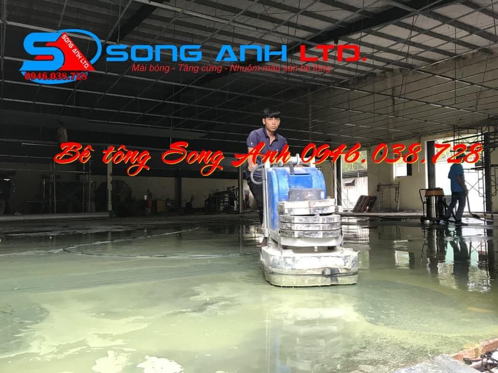 Đánh bóng sàn bê tông tại Đà Nẵng