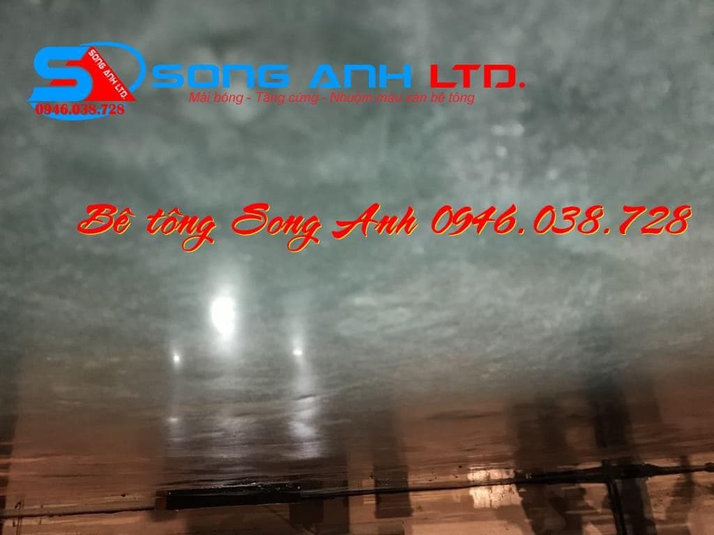 Sơn phủ màu sàn bê tông - Dịch vụ SONG ANH 0946.038.728 Đà Nẵng Huế Đánh bóng sàn bê tông Song Anh Đà Nẵng Phan thị Mỹ