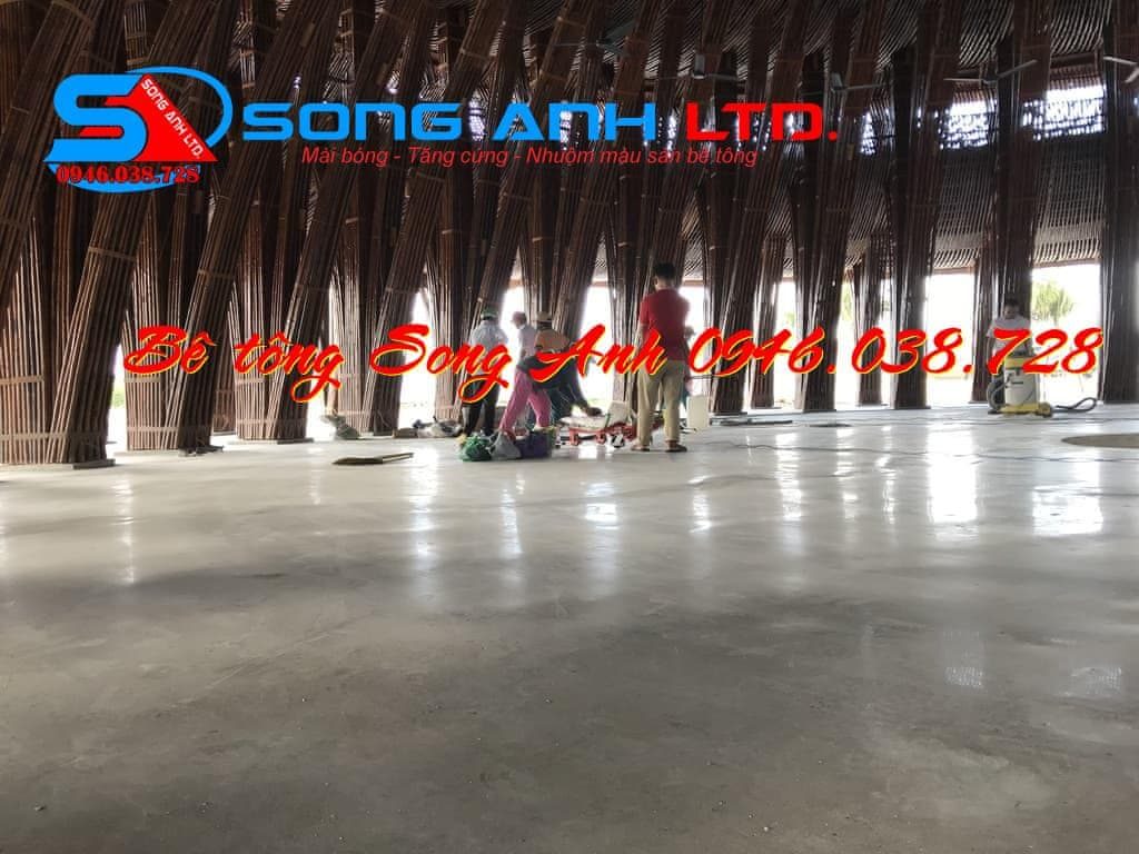 Bảo dưỡng sàn bê tông đánh bóng - Công ty SONG ANH 0946.038.728 Đà Nẵng Huế Công ty bê tông Song Anh anhmybds