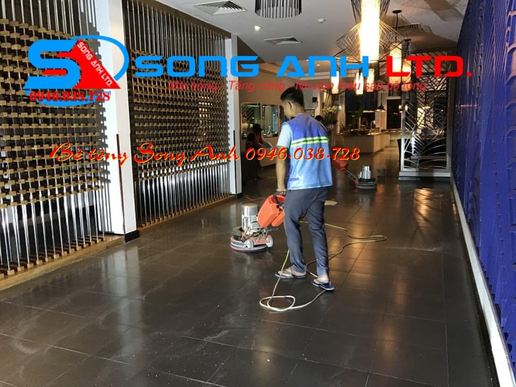 Đánh bóng sàn đá marble tại Dà Nẵng