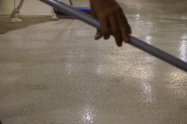 Thi công sàn đá mài terrazzo Đà Nẵng