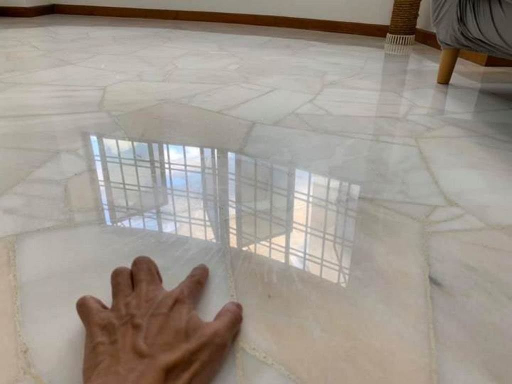 vệ sinh đánh bóng sàn đá tại Đà Nẵng