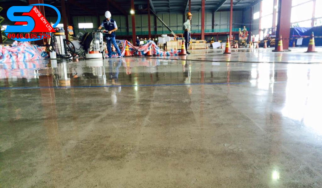 Đánh bóng sàn bê tông Đông Hà Quảng Trị