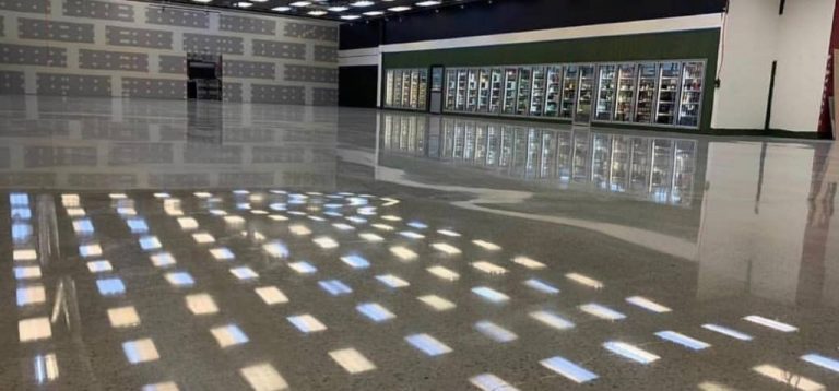 Mài đánh bóng sàn bê tông Quy Nhơn - Bình Định