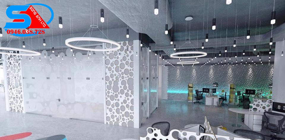 Tường bê tông mài - bê tông trang trí Tam Kỳ - Quảng Nam