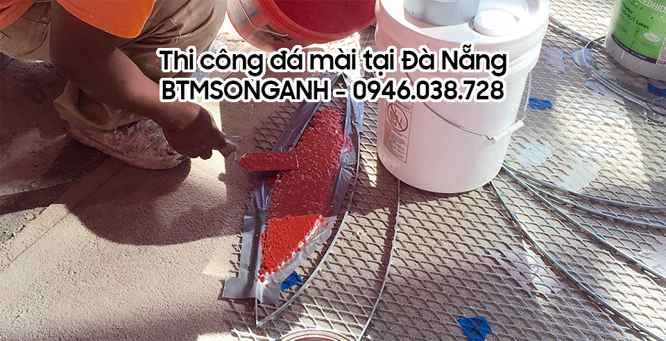 Dịch vụ thi công sàn đá mài tại Đà Nẵng