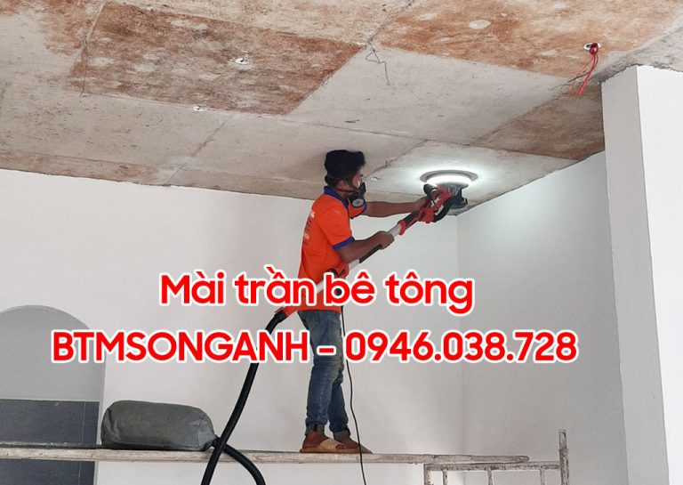 Mài trần bê tông BTMSONGANH
