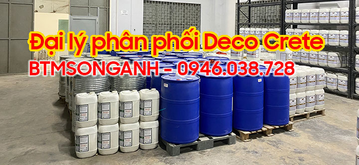 Đại lý phân phối Deco Crete