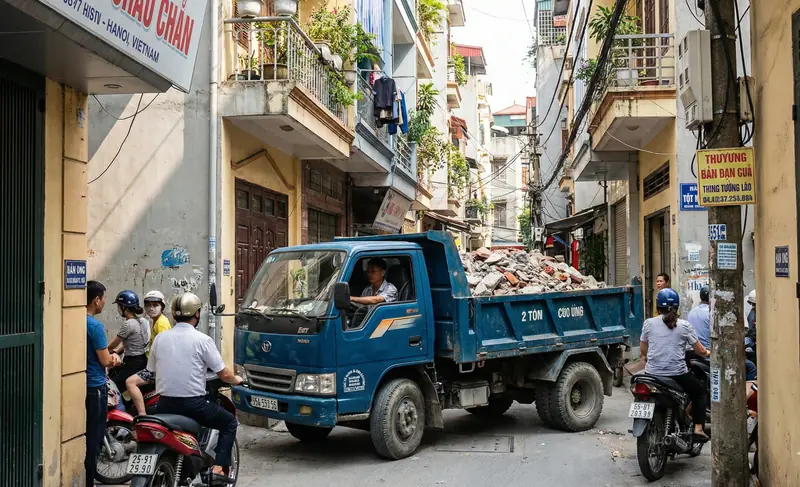 Dịch vụ vận chuyển xà bần tại Đà Nẵng